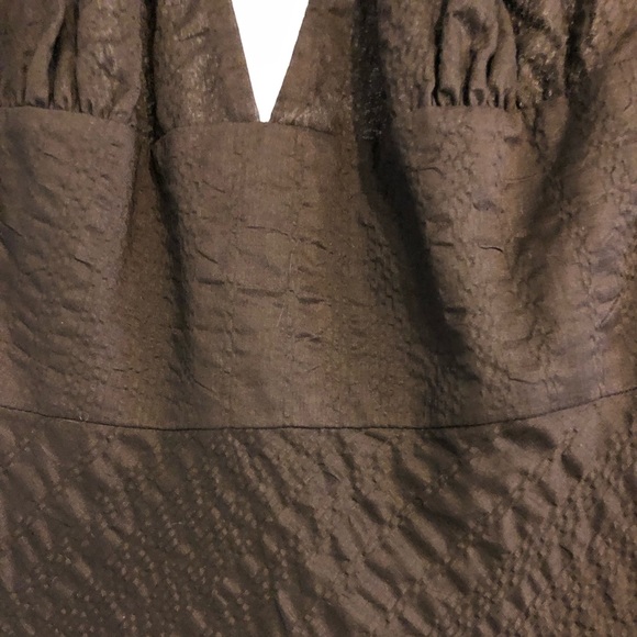 NWT brown halter dress - Picture 2 of 3